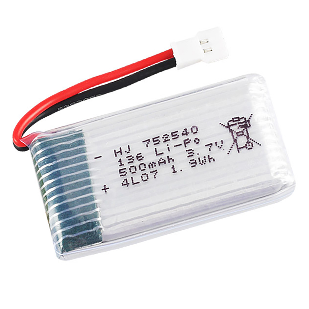 3.7V 500mAh 752540 Lipo Batter - Drone Charger のレビューと価格
