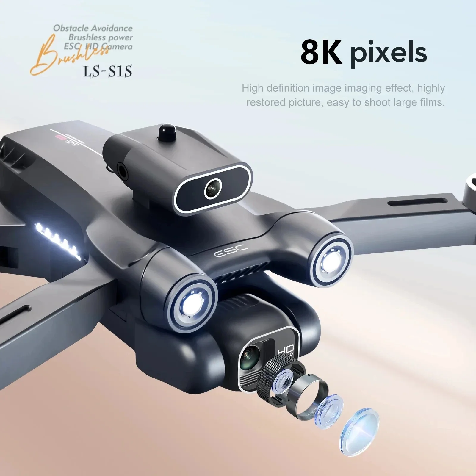New S1S 5G GPS Drone Camera 8K - Drone Gps Module のレビューと価格