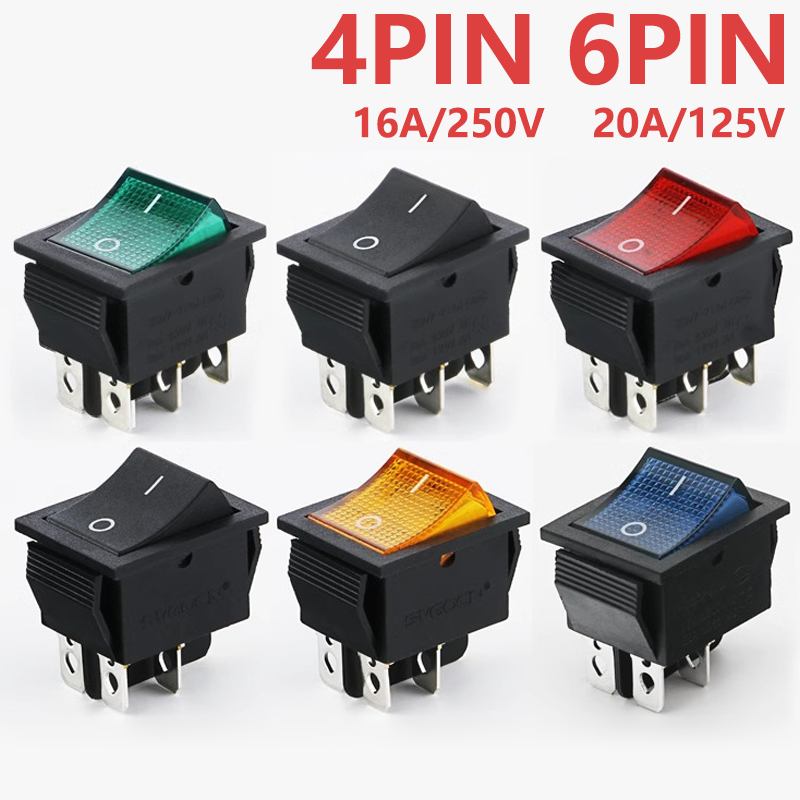 KCD4 Rocker Switch ON OFF With - Drone Buzzer のレビューと価格