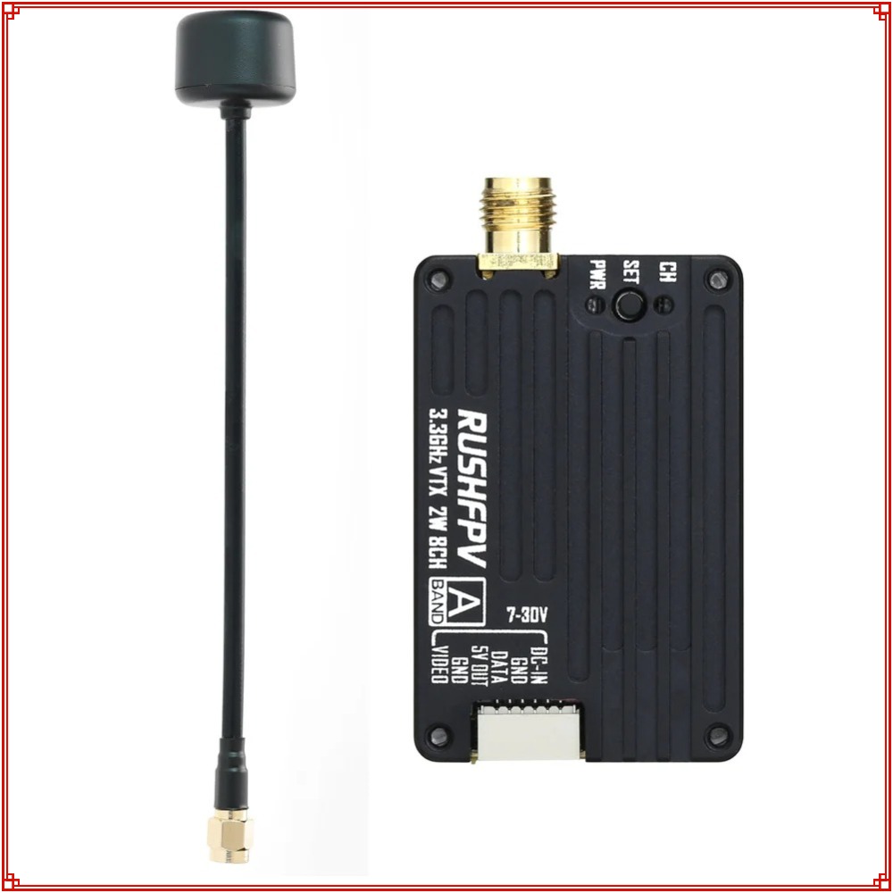 2026 New RUSHFPV 3.3G 2W VTX T - Drone Transmitter のレビューと価格