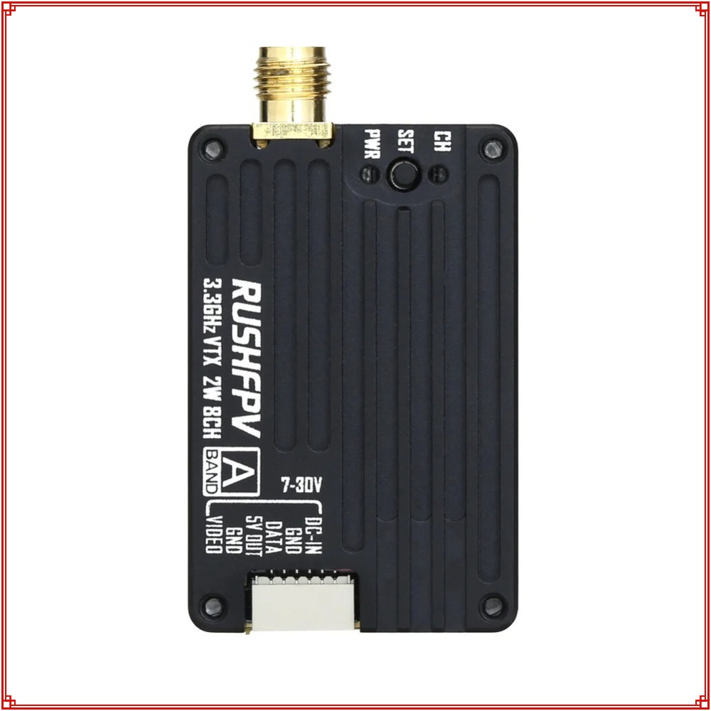 2026 New RUSHFPV 3.3G 2W VTX T - Drone Transmitter のレビューと価格