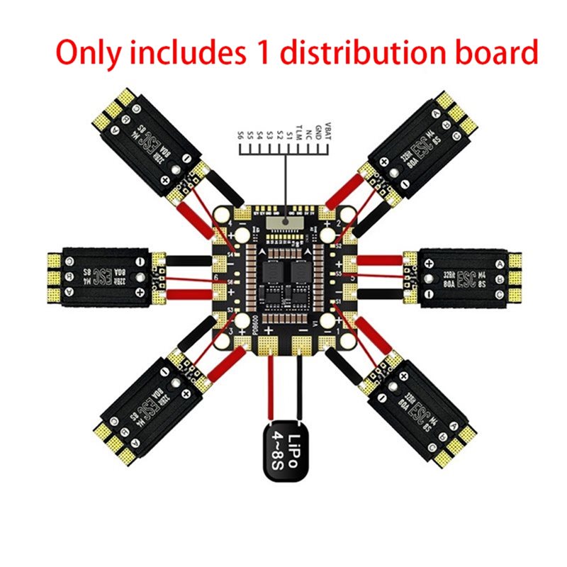 【CYBER MONDAY】1 Pc PDB600A 8S  - Drone Power Distribution Board のレビューと価格
