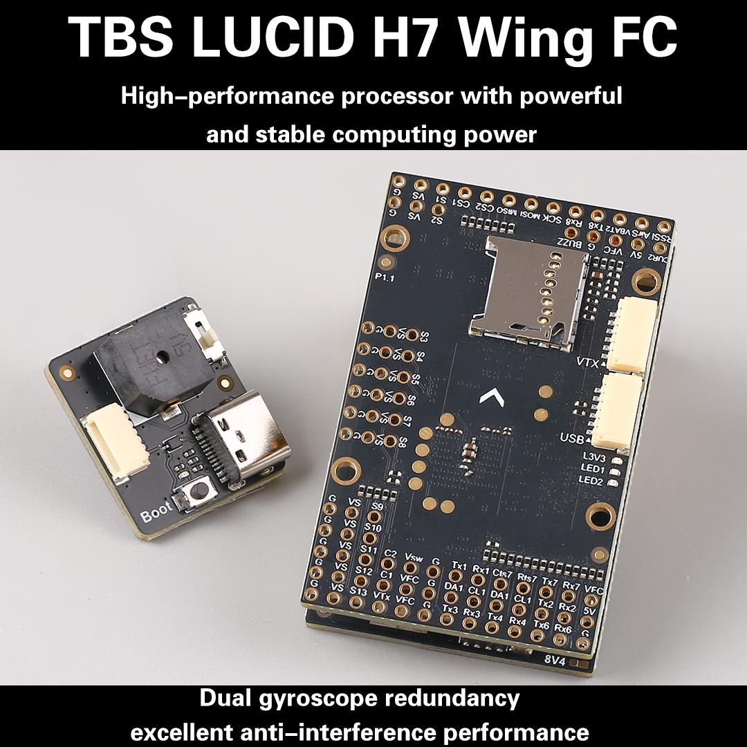 TBS LUCID H7 WING FC Dual Gyro - Drone Flight Controller のレビューと価格