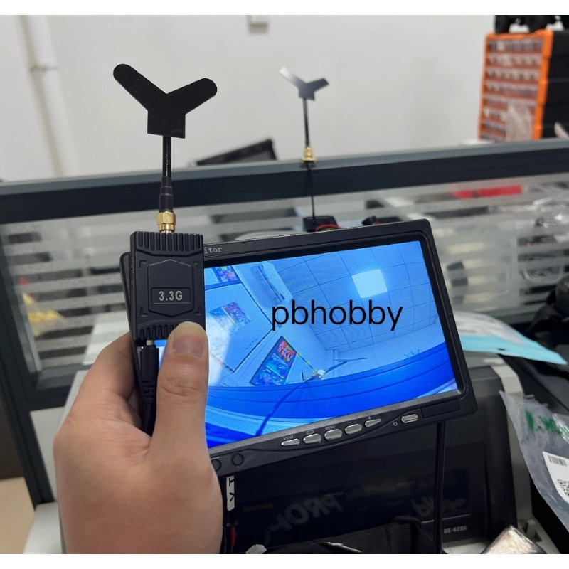 3.3GHz FPV VTX/VRX  3W Analog  - Drone Transmitter のレビューと価格