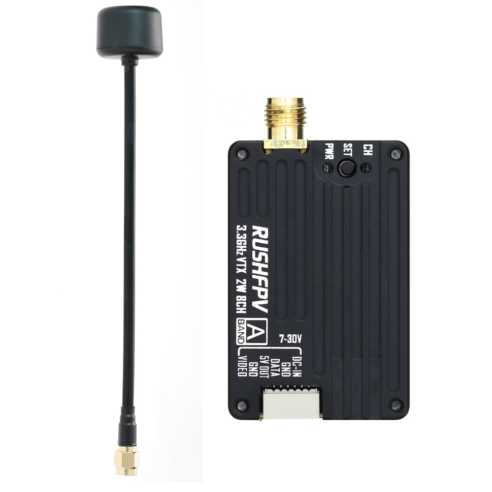 RUSHFPV 3.3G 2W VTX Transmitte - Drone Transmitter のレビューと価格