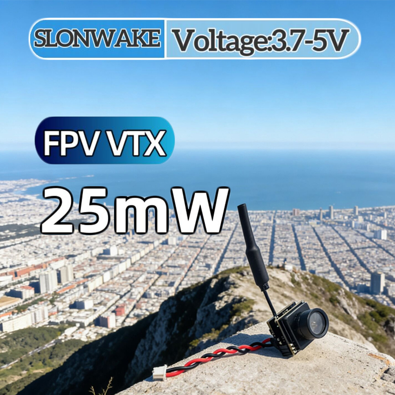 SLONWAKE FPV 25mW power simula - Drone Transmitter のレビューと価格