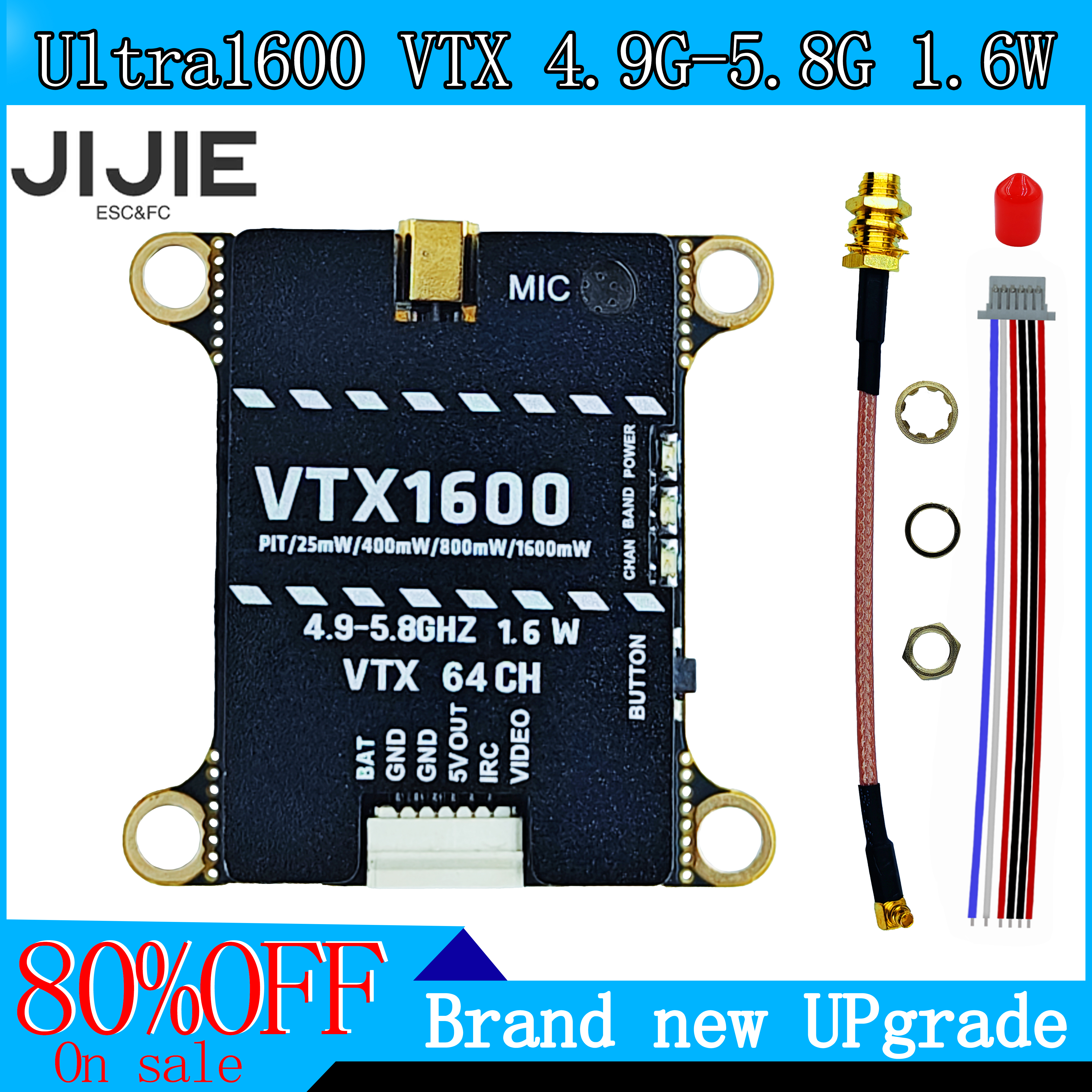 JIJIE Original new 1.6W VTX 2. - Drone Power Distribution Board のレビューと価格