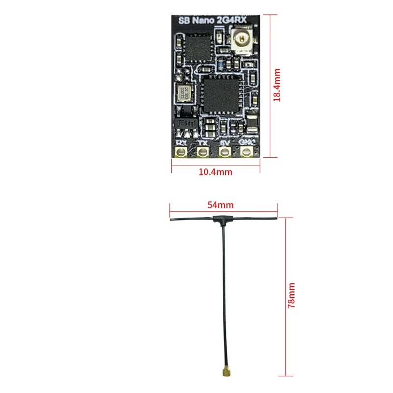 SpeedyBee Nano 2.4G ExpressLRS - Drone Receiver のレビューと価格
