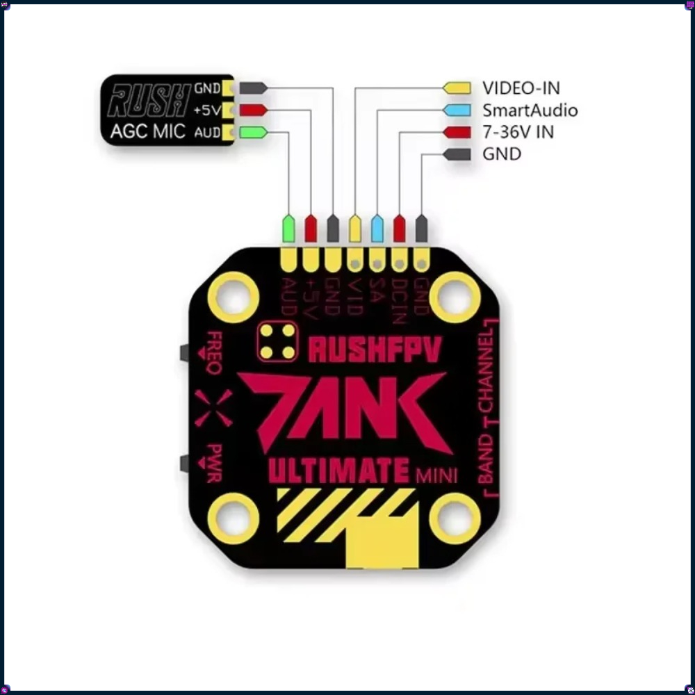 Rush Cherry FPV Stubby Antenna - Drone Antenna のレビューと価格