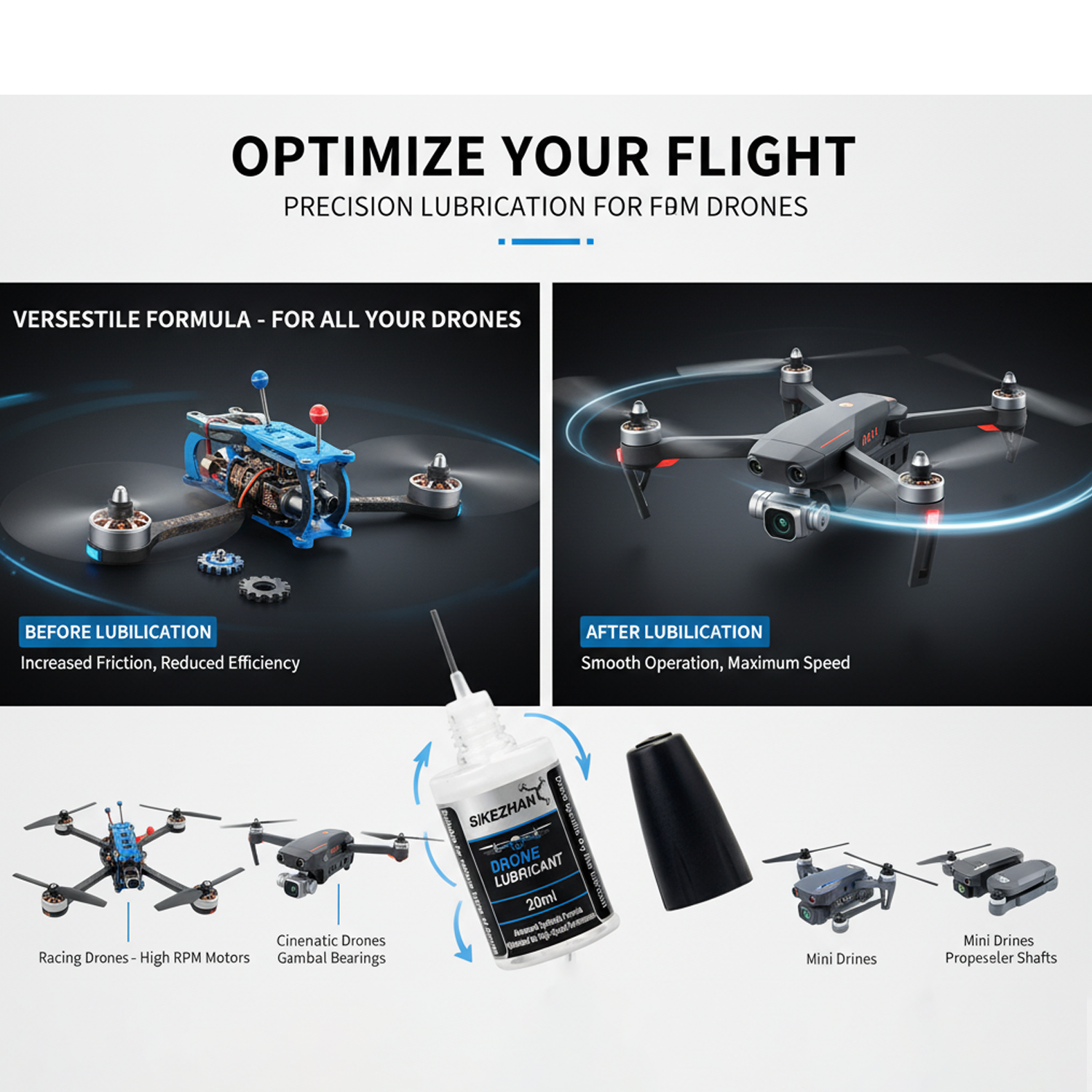 Micro Drone Motor Bearing Lubr - Drone Motor のレビューと価格