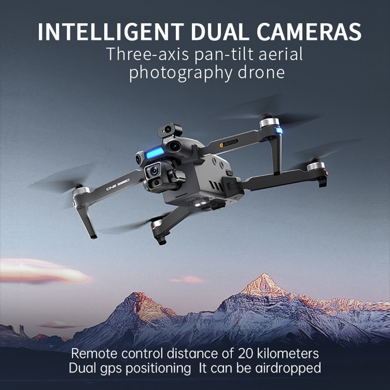 2026 New 8K Dual Camera Drone  - Drone Gimbal のレビューと価格