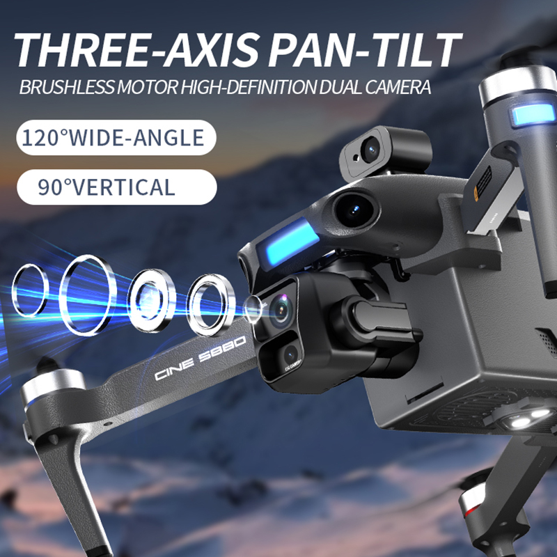 2026 New 8K Dual Camera Drone  - Drone Gimbal のレビューと価格