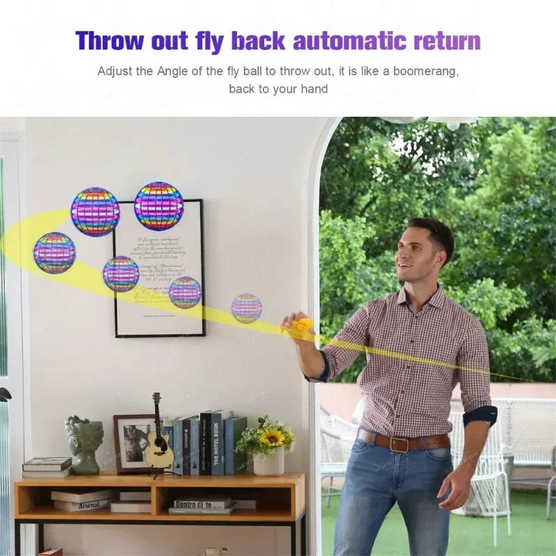 LED Light Up Flying Orb Boomer - Drone Battery のレビューと価格