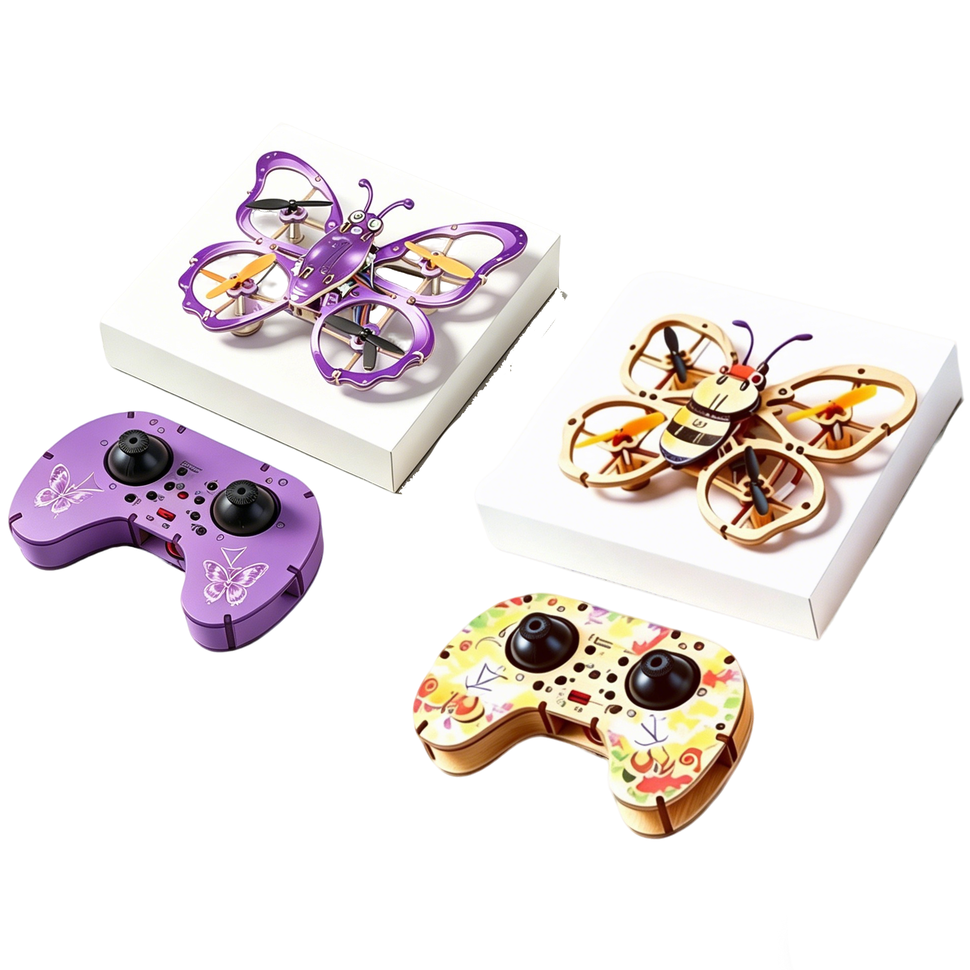 2026 New Wooden DIY Assembled  - Drone Battery のレビューと価格