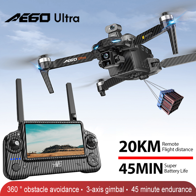 AE60 GPS Drone Professional 8K - Drone Gimbal のレビューと価格