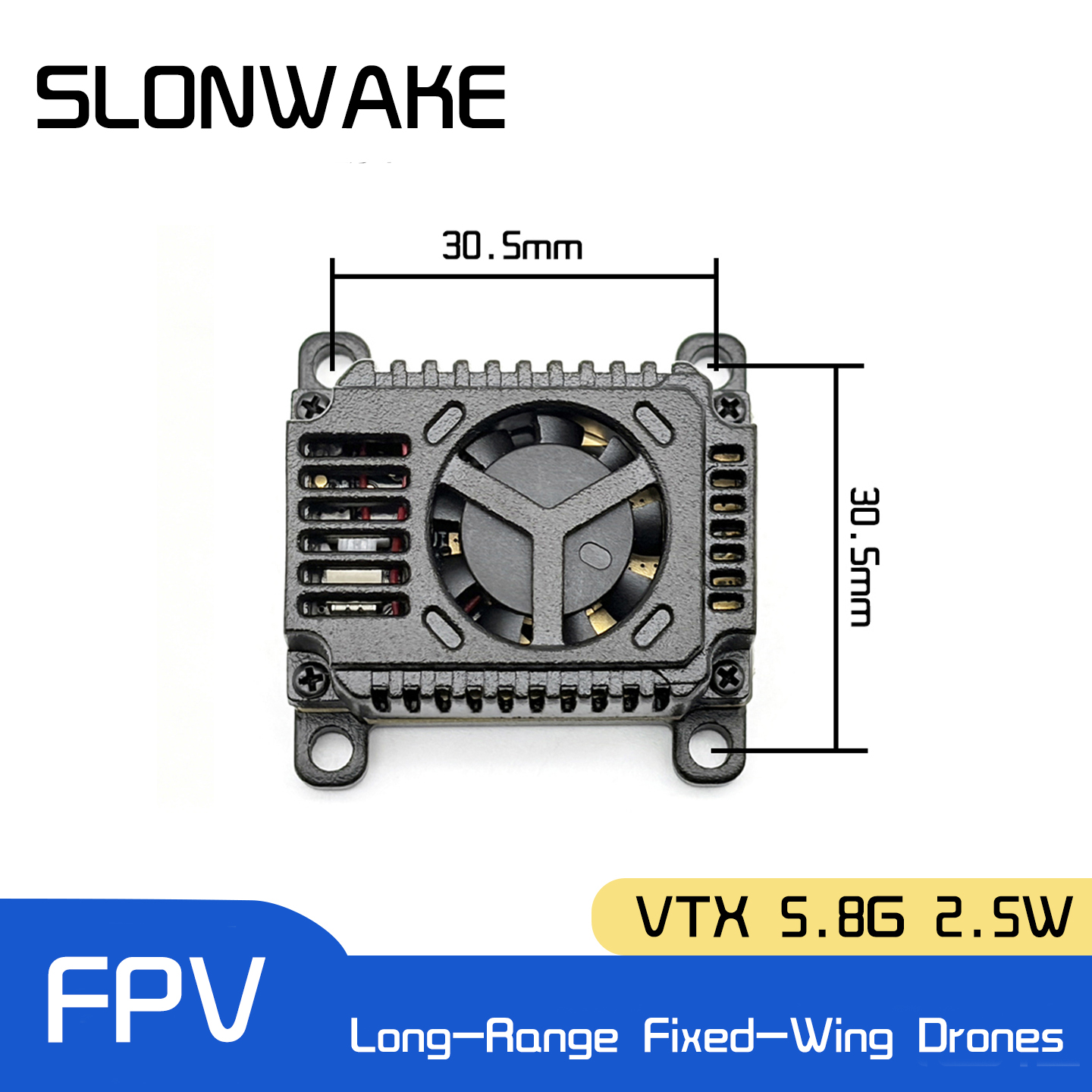 SLONWAKE 5.8G 48CH FPV Transmi - Drone Frame のレビューと価格