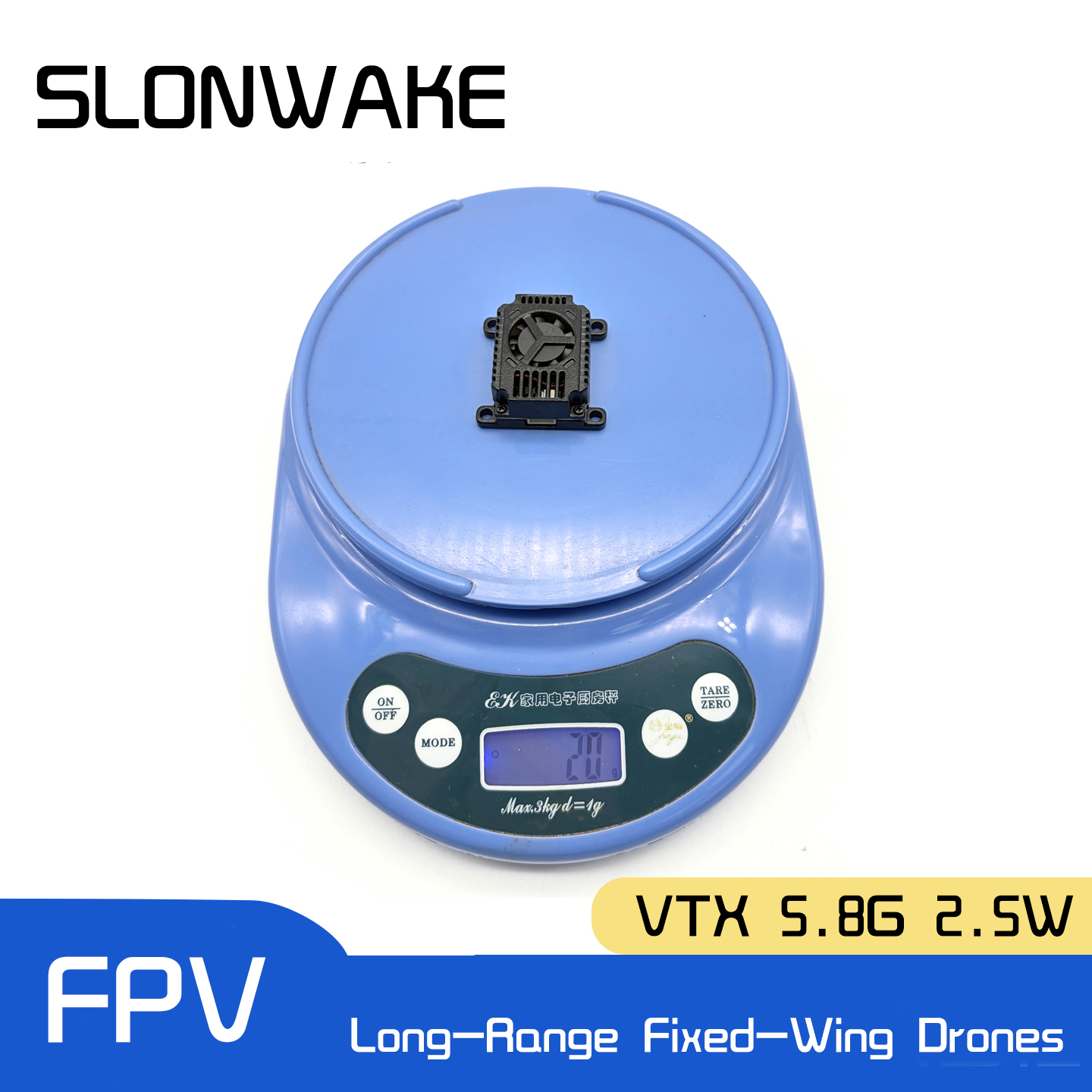 SLONWAKE 5.8G 48CH FPV Transmi - Drone Frame のレビューと価格