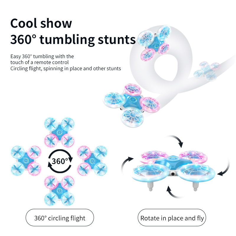 RC Mini Drone 4CH Induction Ob - Drone Led Light のレビューと価格
