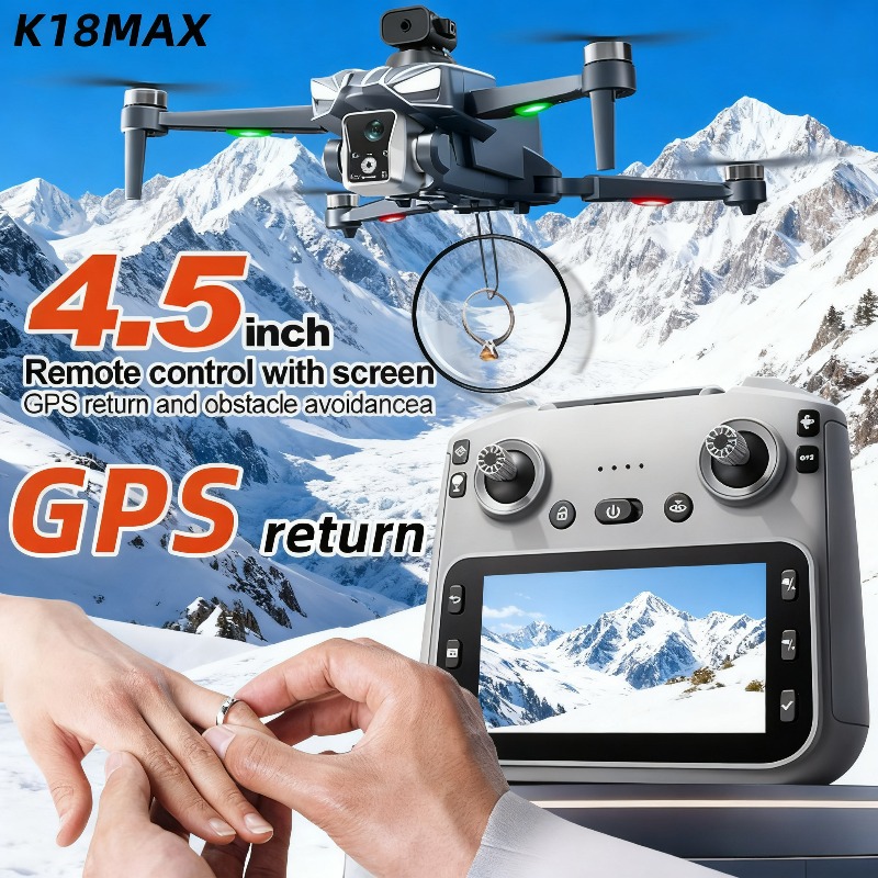 K18MAX 5G GPS Folding Drone, 8 - Drone Gps Mount のレビューと価格