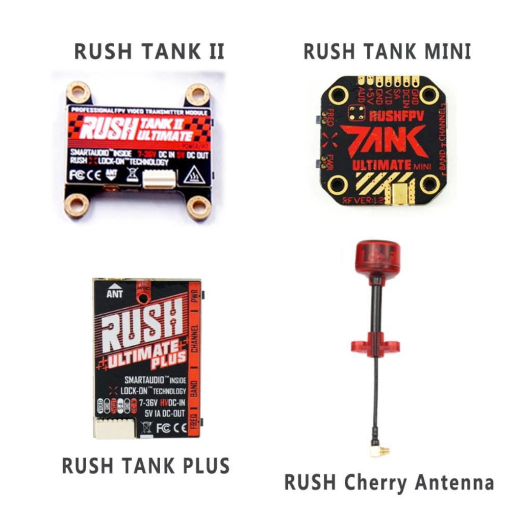 RUSH TANK Ultimate II/Mini/ PL - Drone Transmitter のレビューと価格