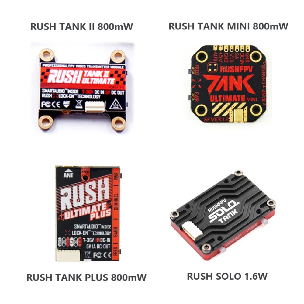RUSH TANK Ultimate II/Mini/ PL - Drone Transmitter のレビューと価格