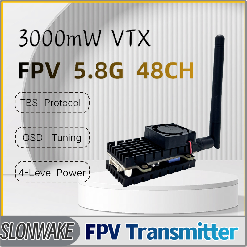 SLONWAKE 5.8G 3000mW Simulatio - Drone Transmitter のレビューと価格