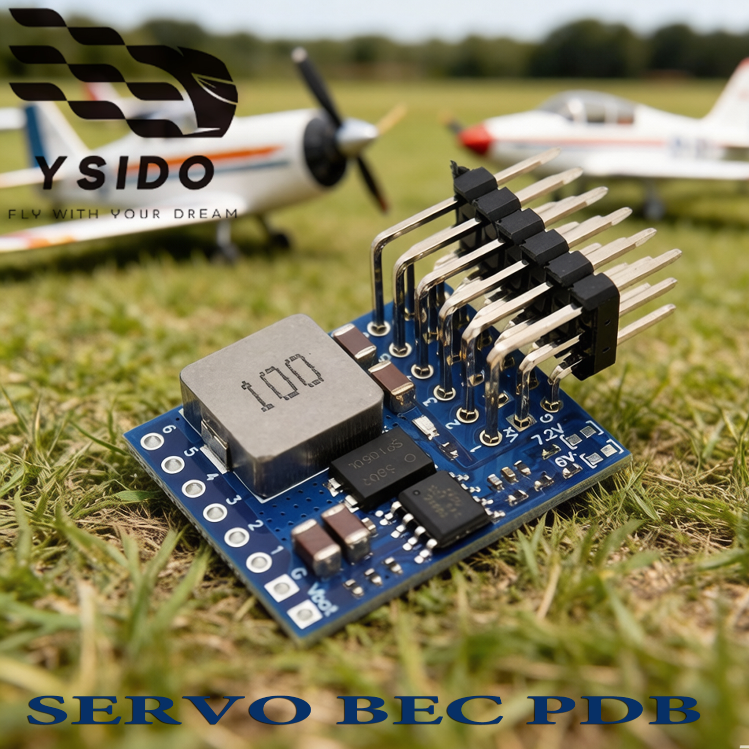 YSIDO 4A BEC SERVO PDB 5.5-36V - Drone Power Distribution Board のレビューと価格
