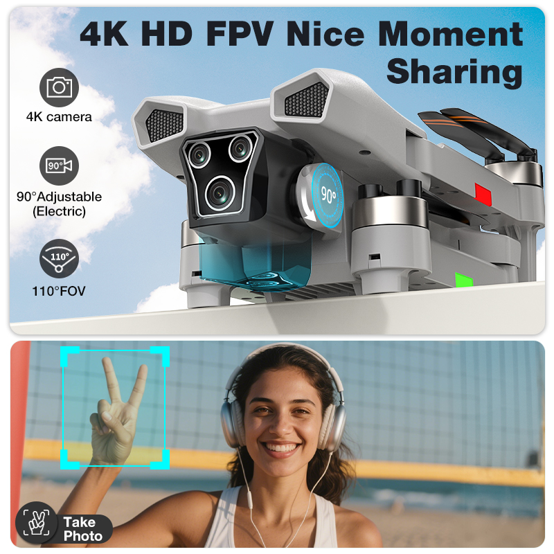 2026 Hot L017 Pro Drone Brushl - Drone Gimbal のレビューと価格