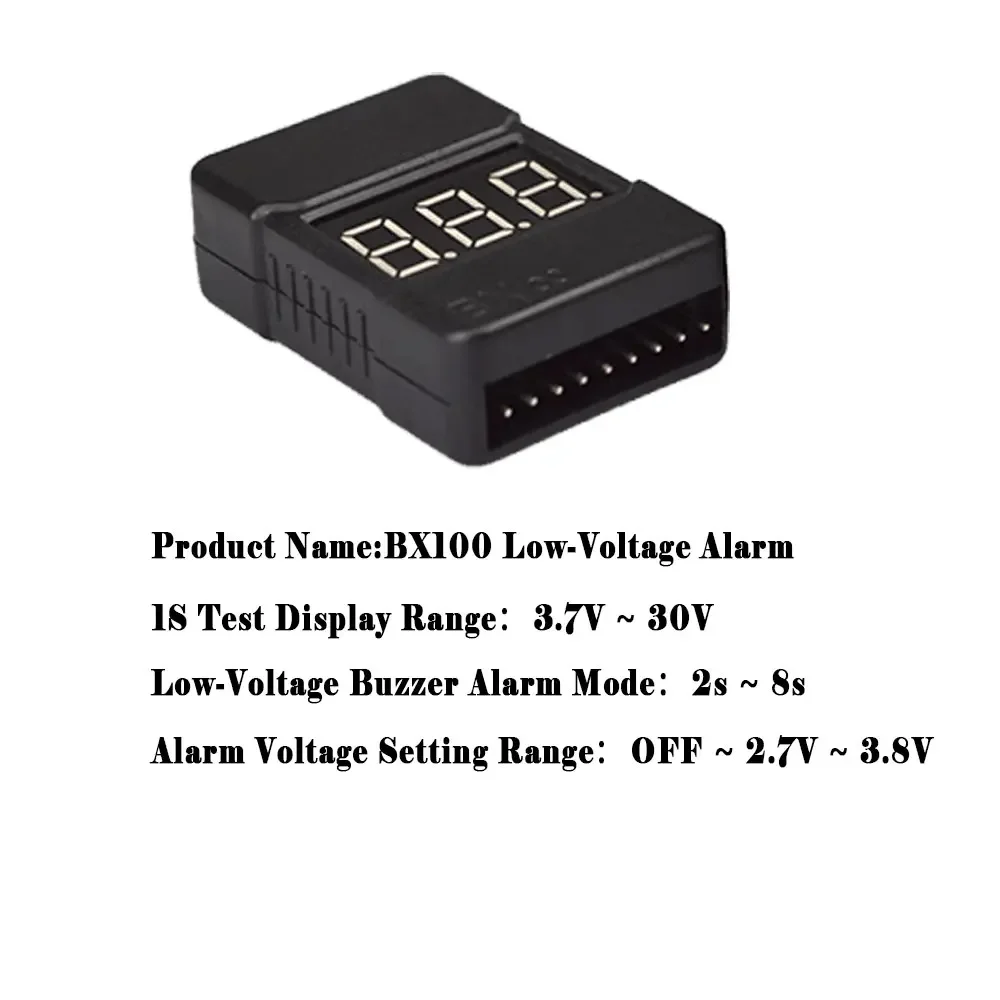 BX100 1-8S Lipo Battery Voltag - Drone Buzzer のレビューと価格