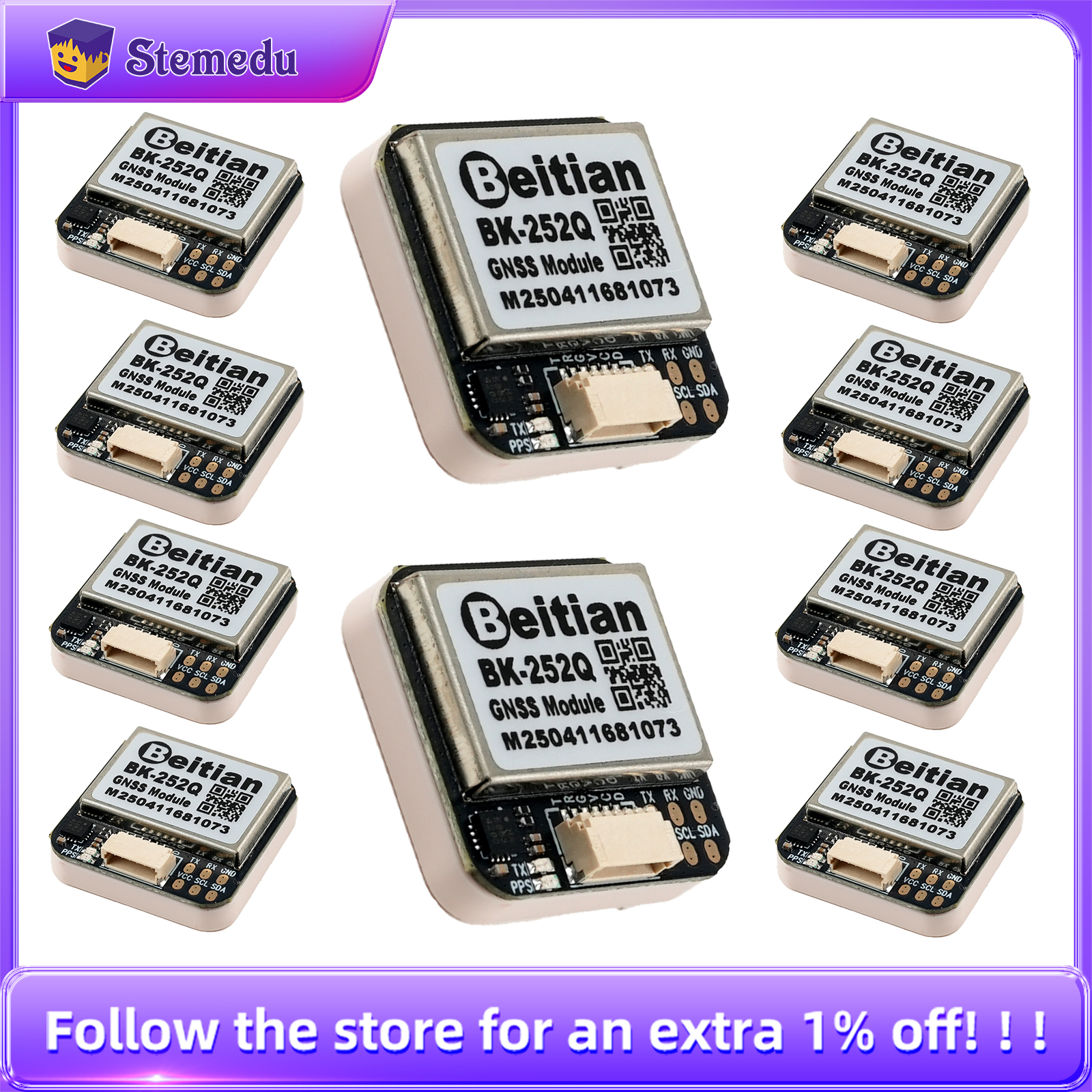 Beitian BK-252Q GPS GNSS Modul - Drone Compass のレビューと価格