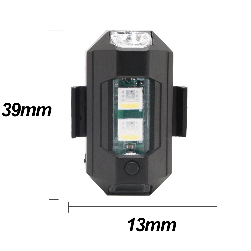 Motorcycle LED RGB Warning Lig - Drone Led Light のレビューと価格