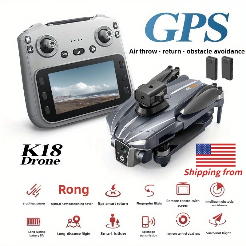 K18MAX 5G GPS Folding Drone, 8 - Drone Gps Mount のレビューと価格
